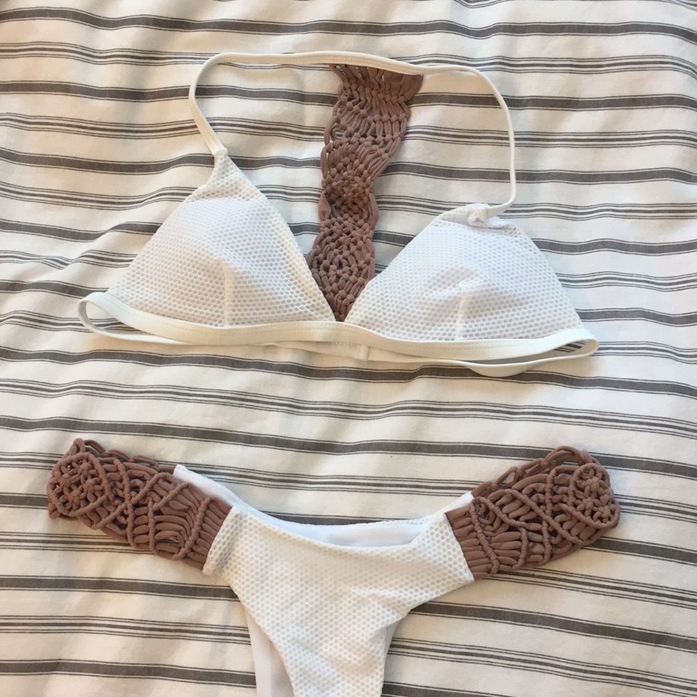 NEVER WORN WHITE BIKINI 👙